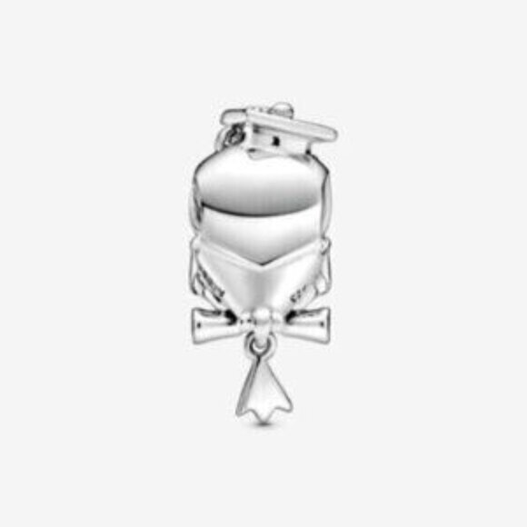 Pandora Wise Owl Graduation Charm - Picture 2 of 4
